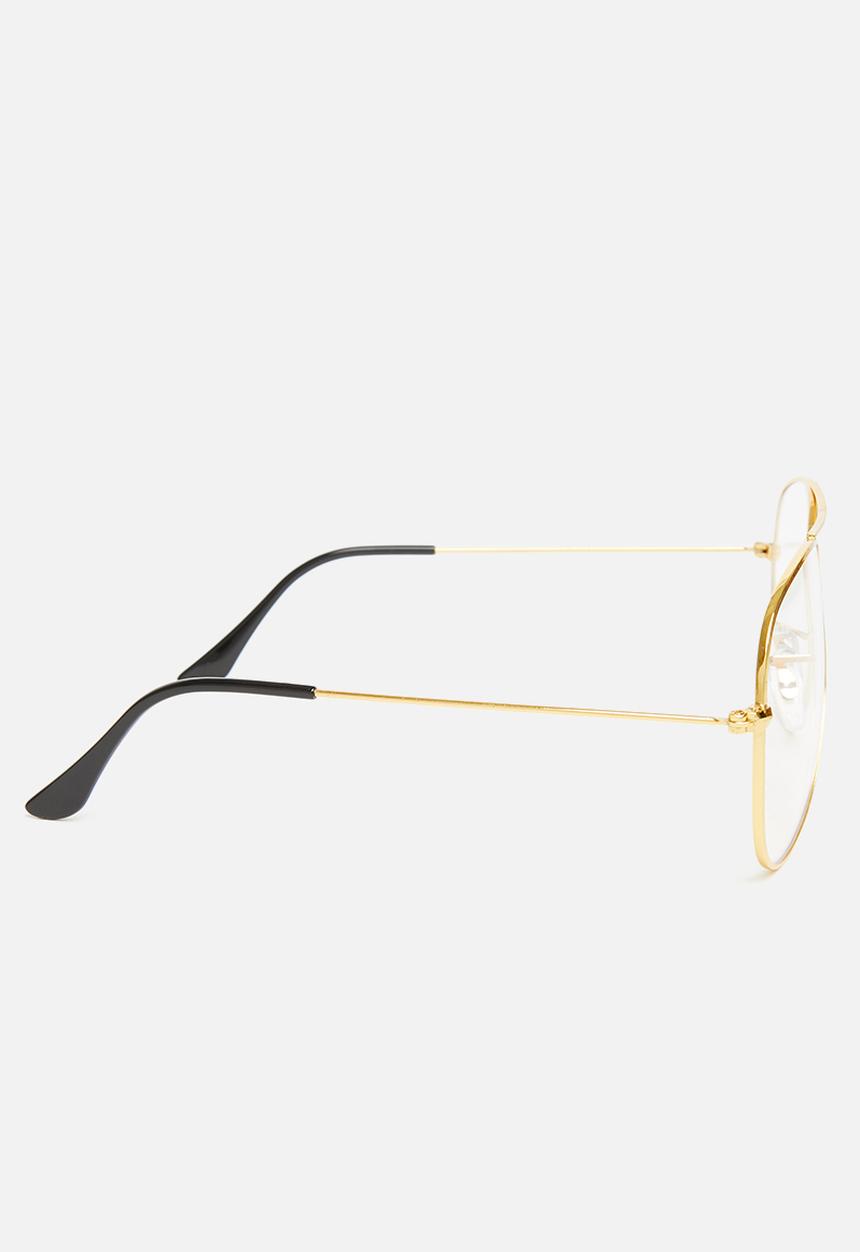 Superbalist - Charlotte blue light glasses - gold