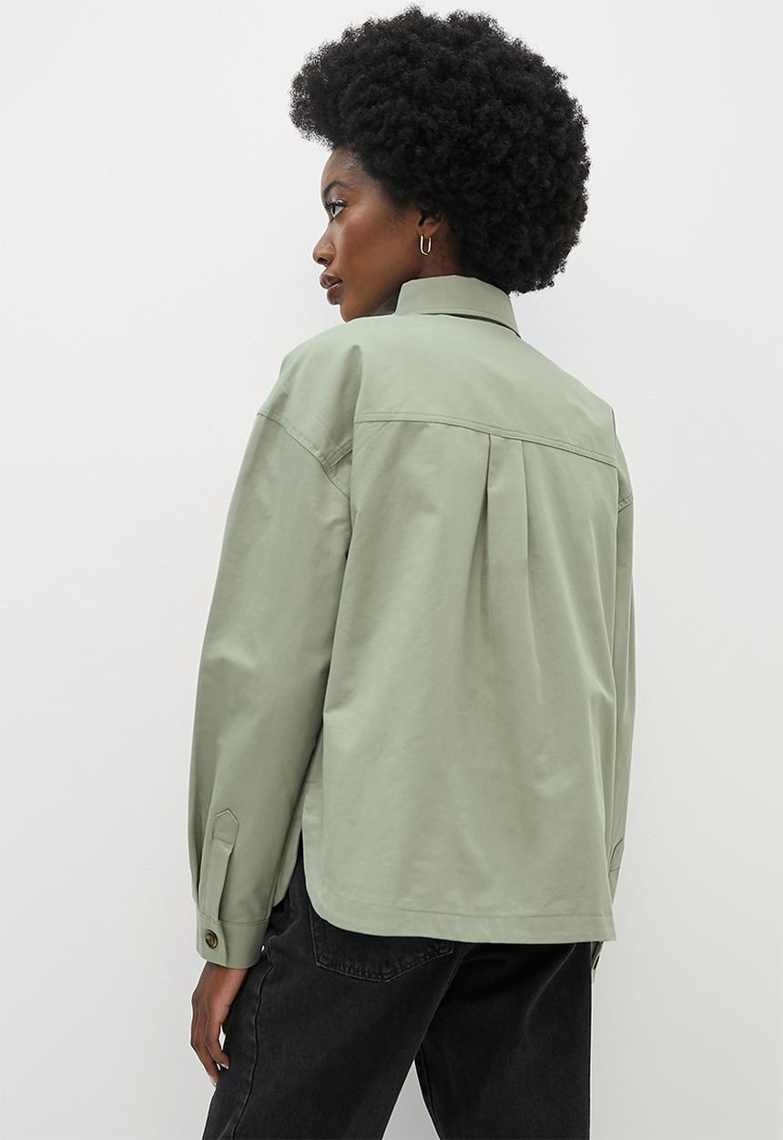 Superbalist - Twill overshirt -  sage olive