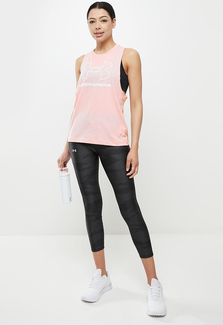 Under Armour - Sportstyle logo tank - retro pink