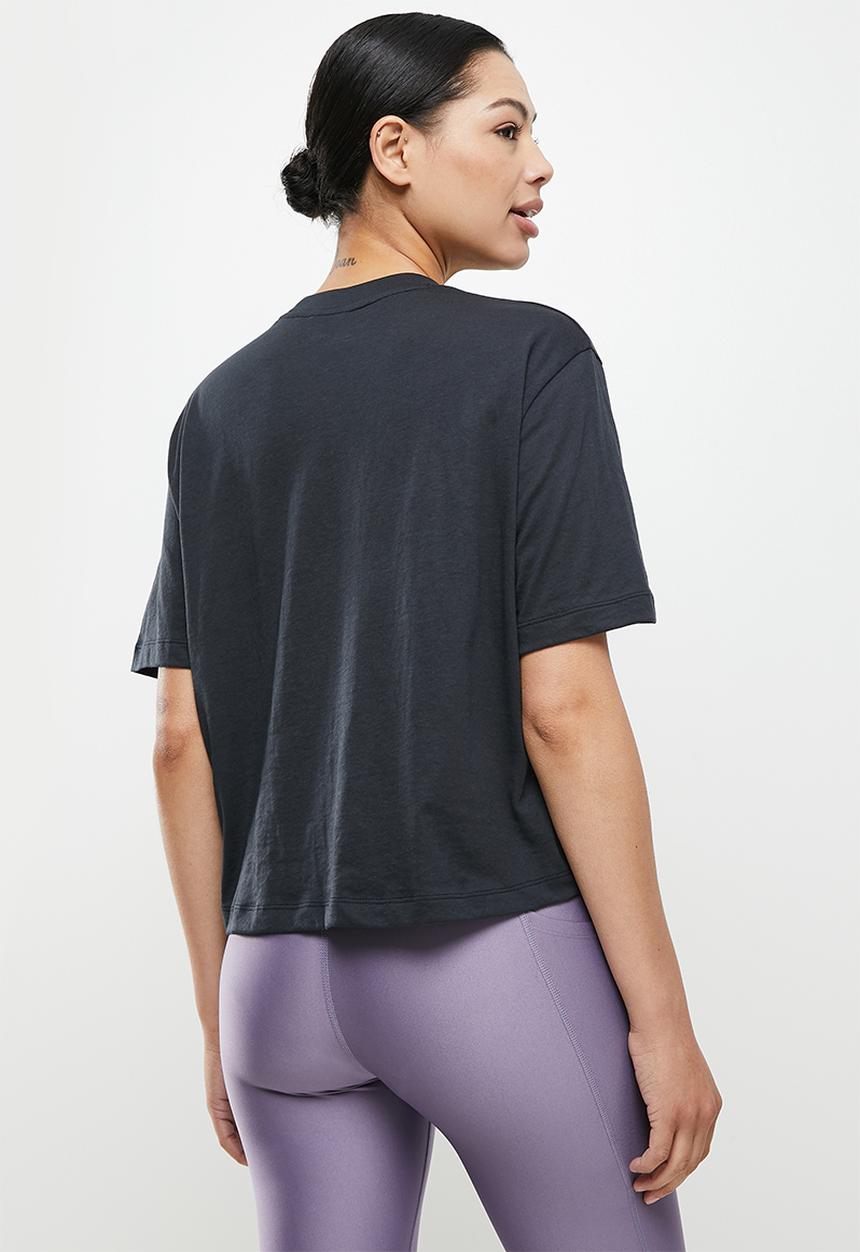 Under Armour - Live novelty short sleeve - black & retro pink