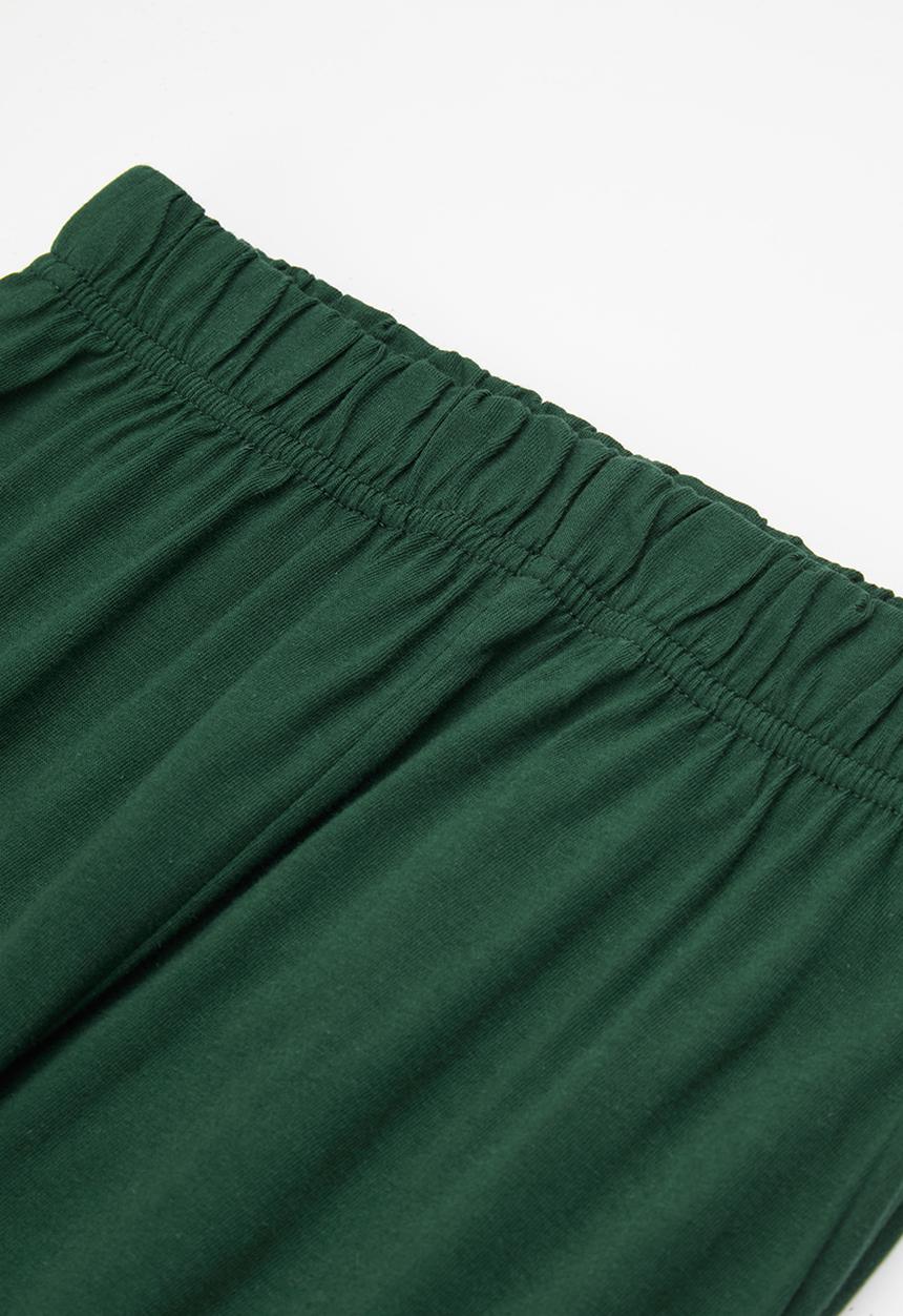 Rebel Republic - Boys top & pants pj set - grey & green