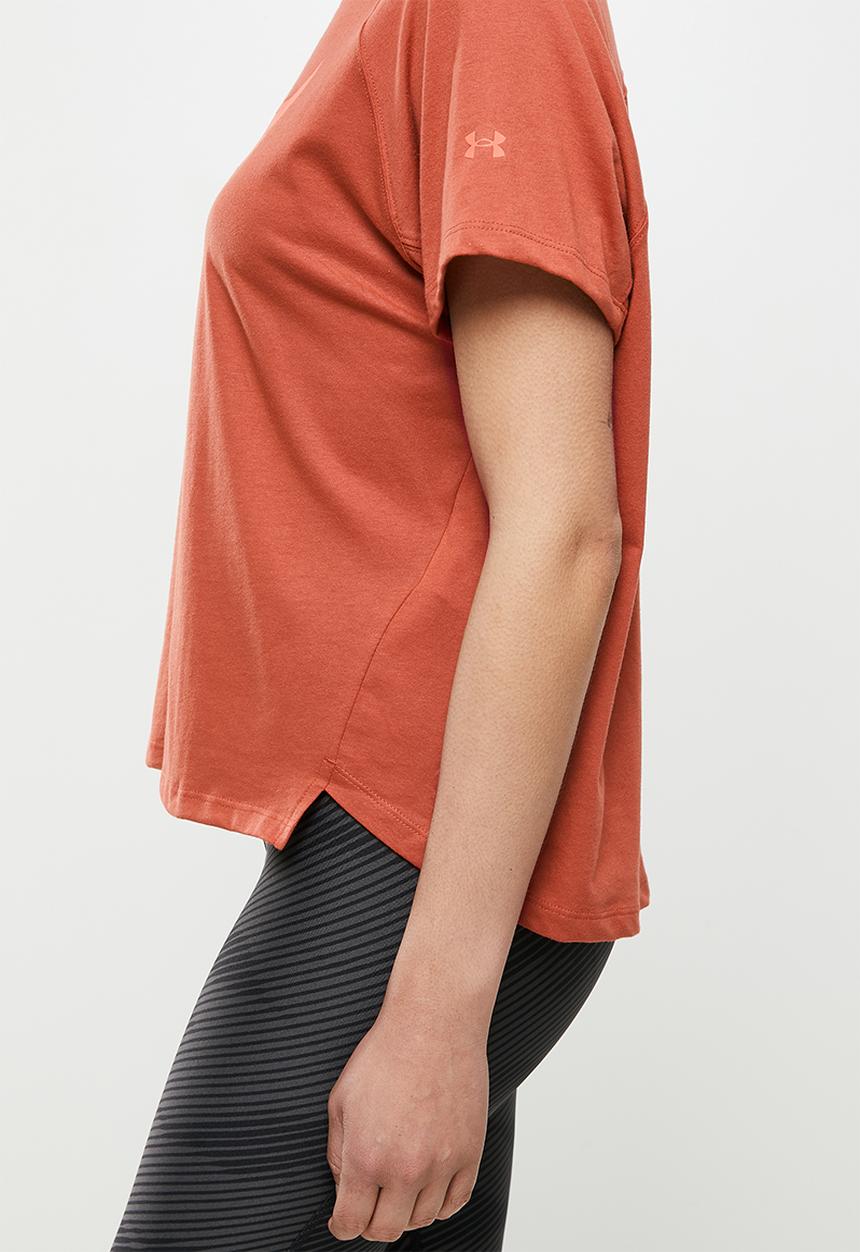 Under Armour - Project rock bull short sleeve - heritage red
