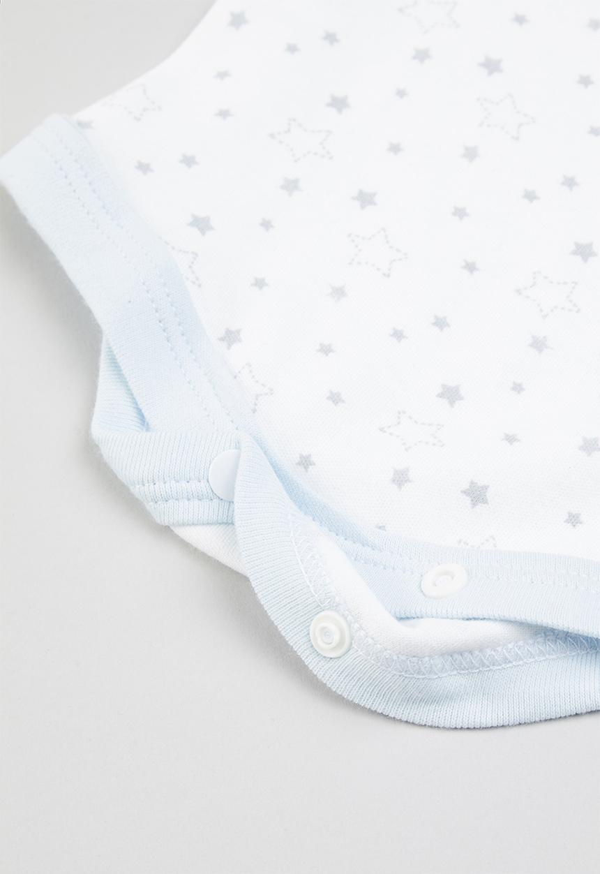 Little Lumps - Star layette set - blue