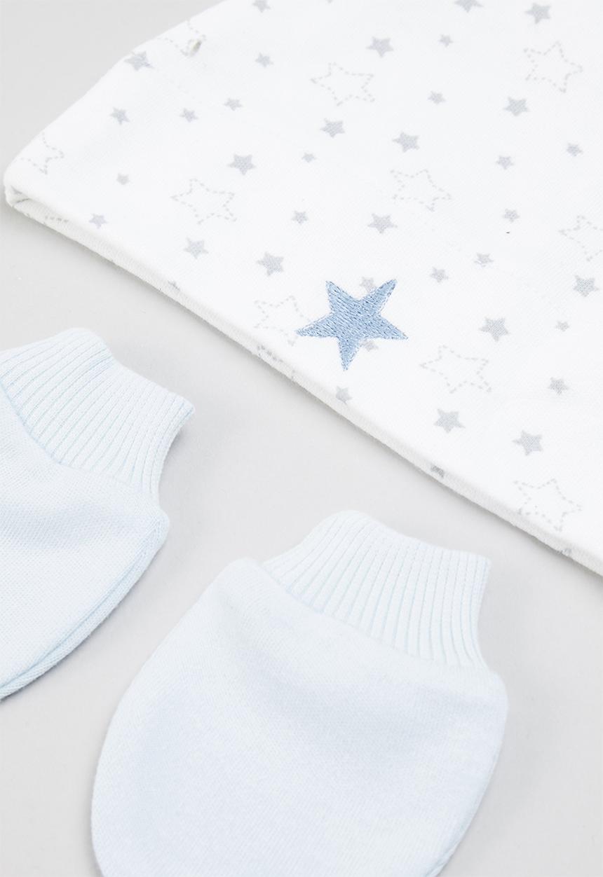 Little Lumps - Star layette set - blue