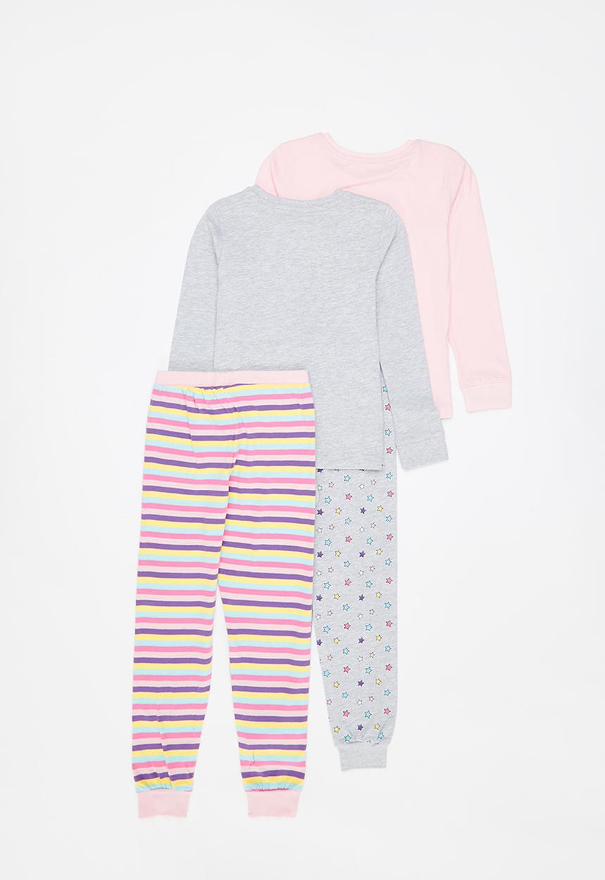 MINOTI - 2 pack unicorn pyjama set - multi