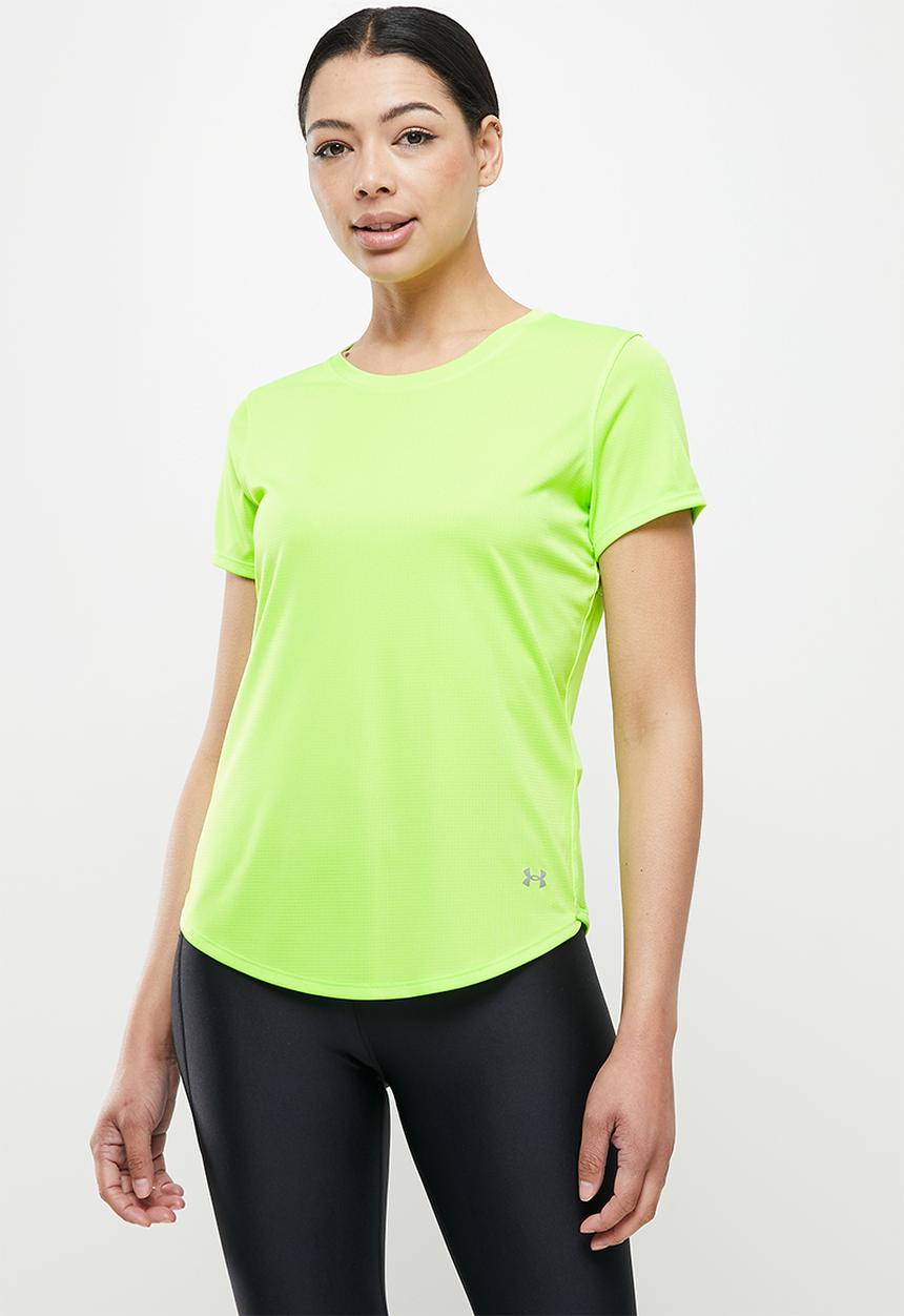Under Armour - Speed stride 2.0 tee - quirky lime/reflective