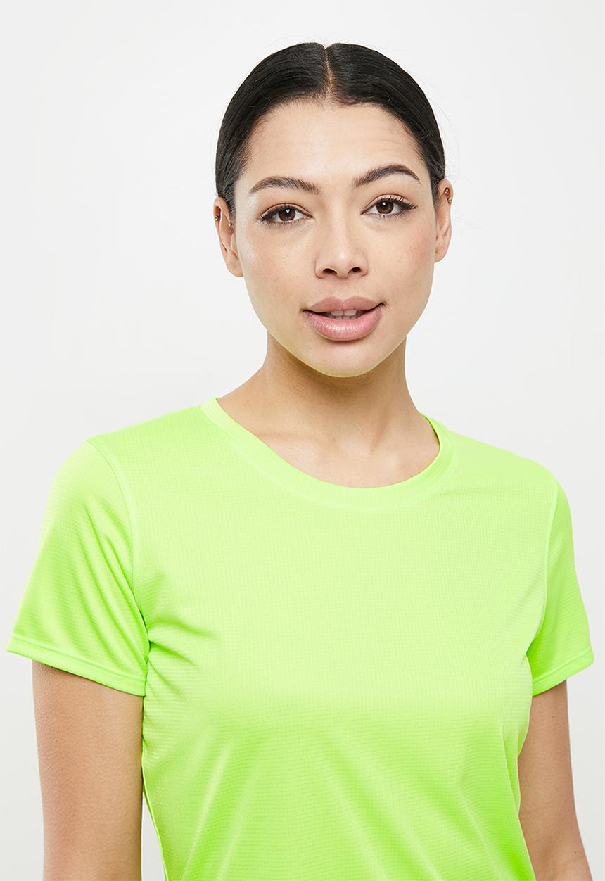 Under Armour - Speed stride 2.0 tee - quirky lime/reflective