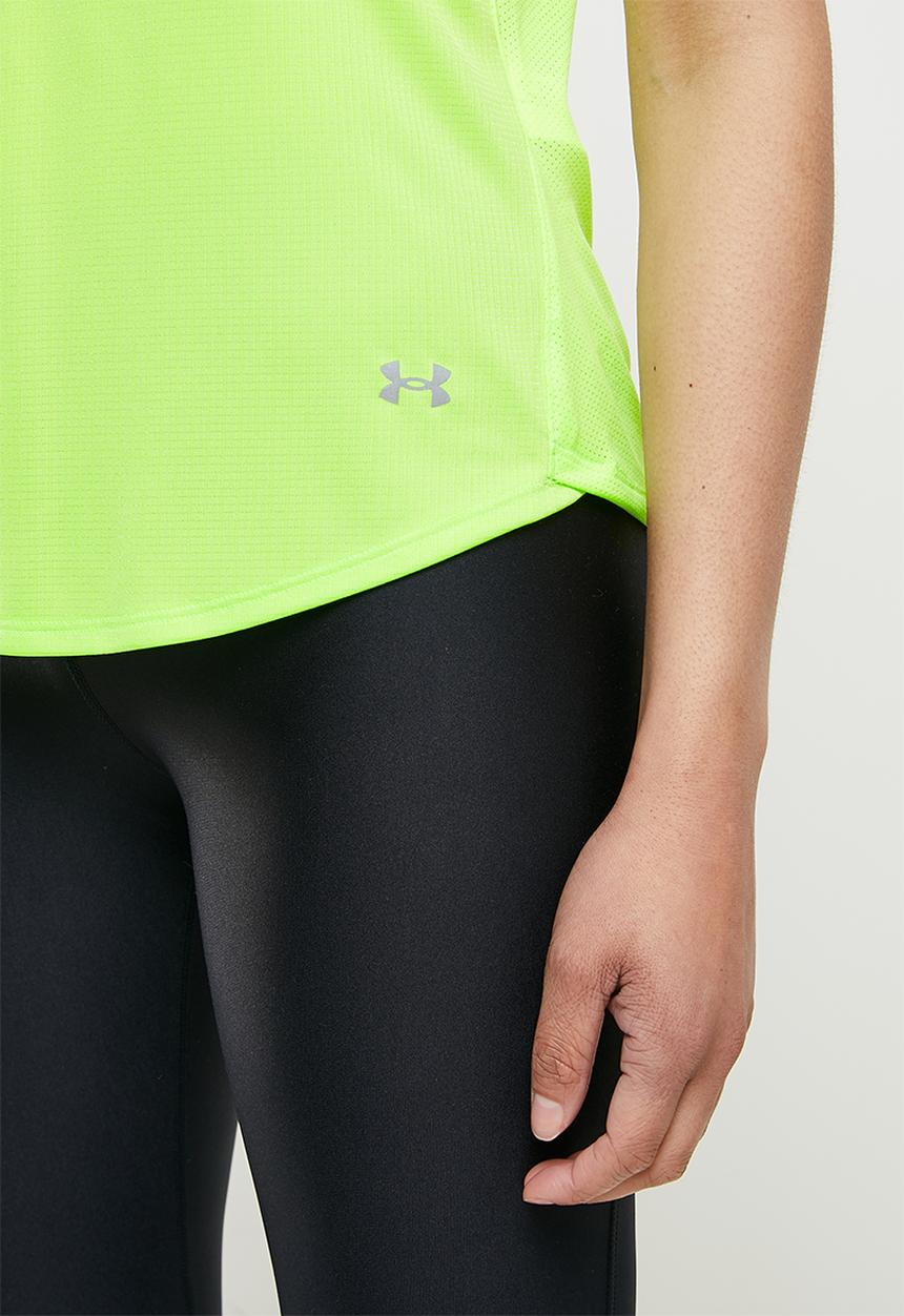 Under Armour - Speed stride 2.0 tee - quirky lime/reflective