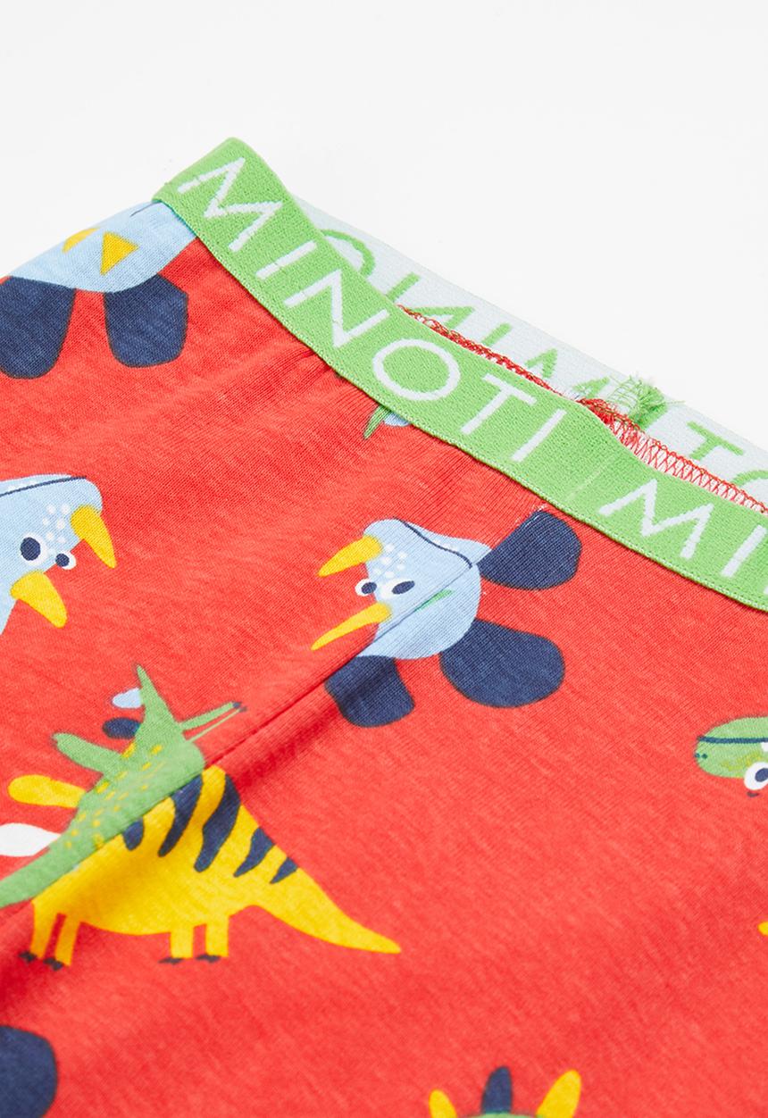 MINOTI - 2-pack dino stripe pyjama set - multi