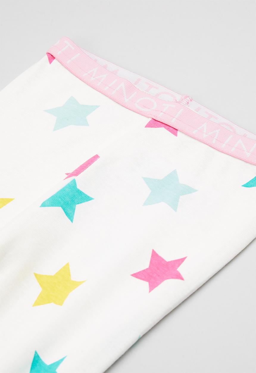 MINOTI - 2 pack spot & stars  pyjama set - pink 