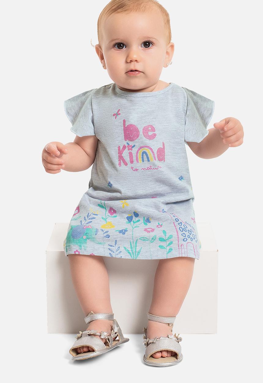 Quimby - Jersey dress - grey