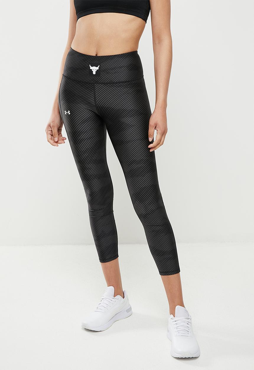 Under Armour - Project rock heat gear ankle leggings - black