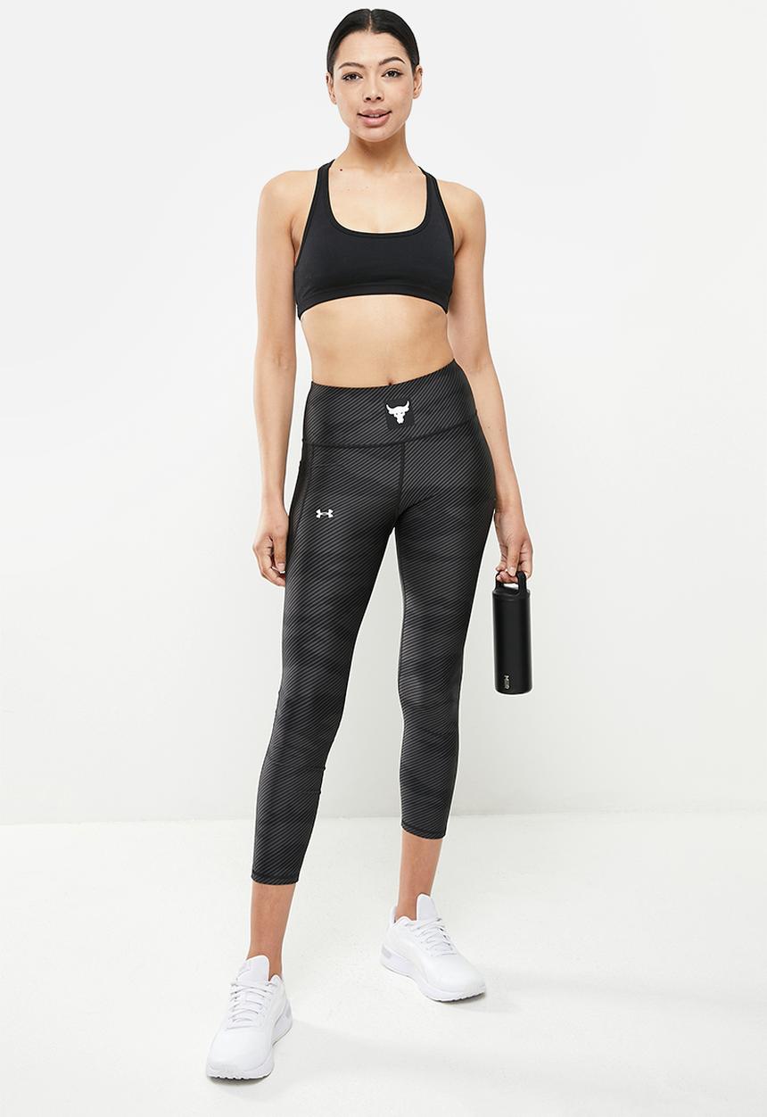 Under Armour - Project rock heat gear ankle leggings - black