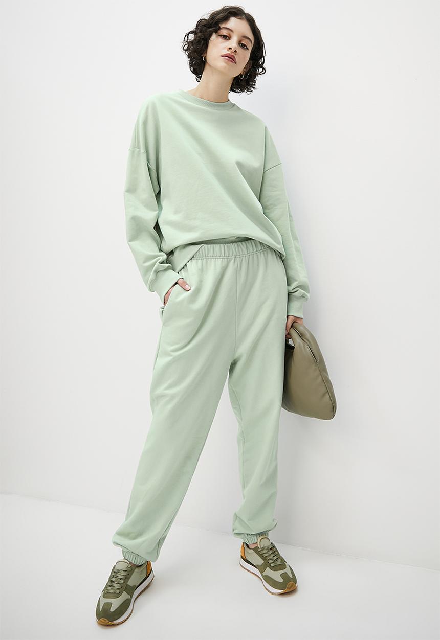 Superbalist - Slouch crew neck - dusty sage