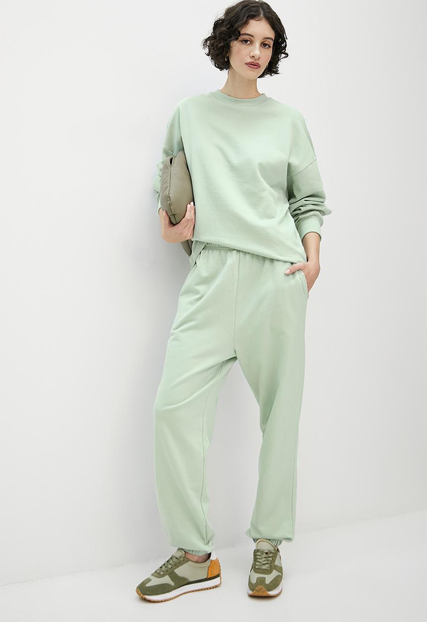 Superbalist - Slouch track pants - dusty sage