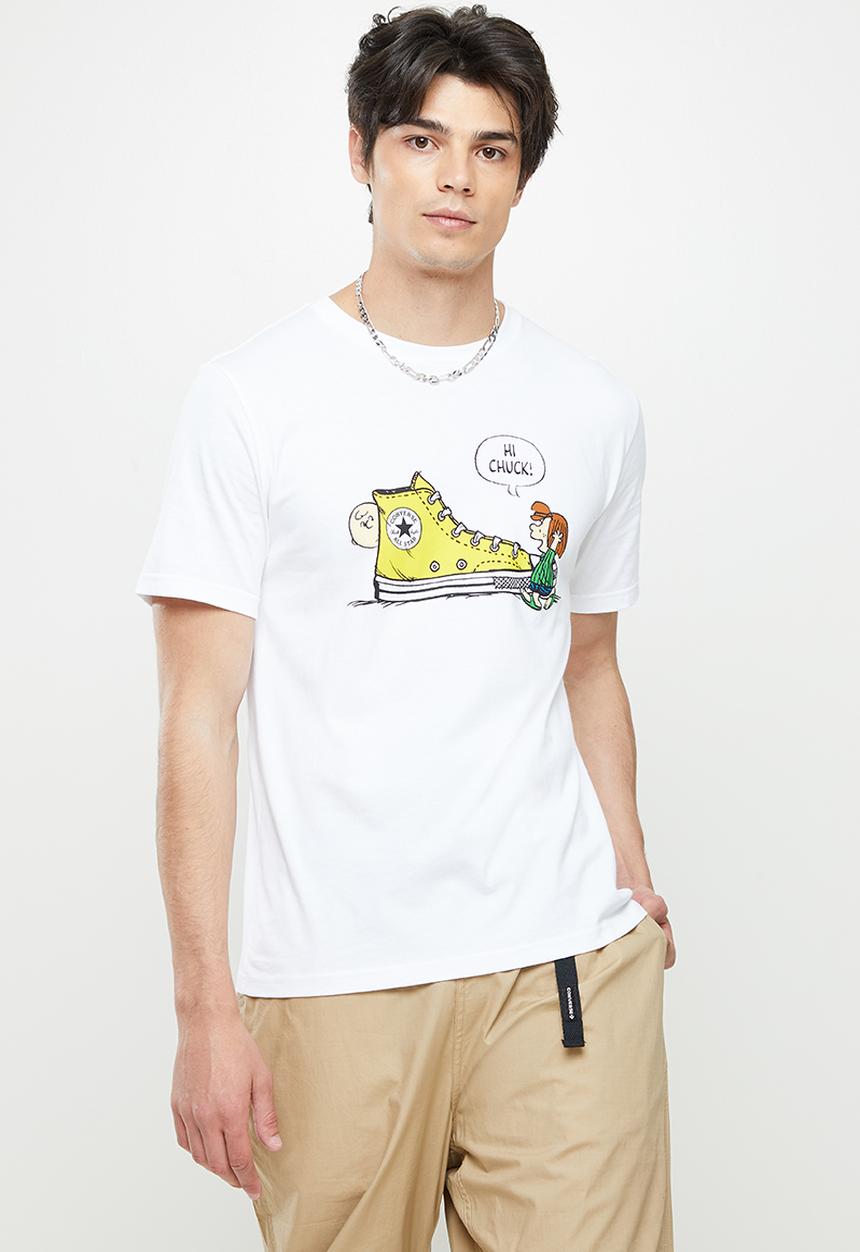 Converse - Converse x peanuts chuck T-shirt - white