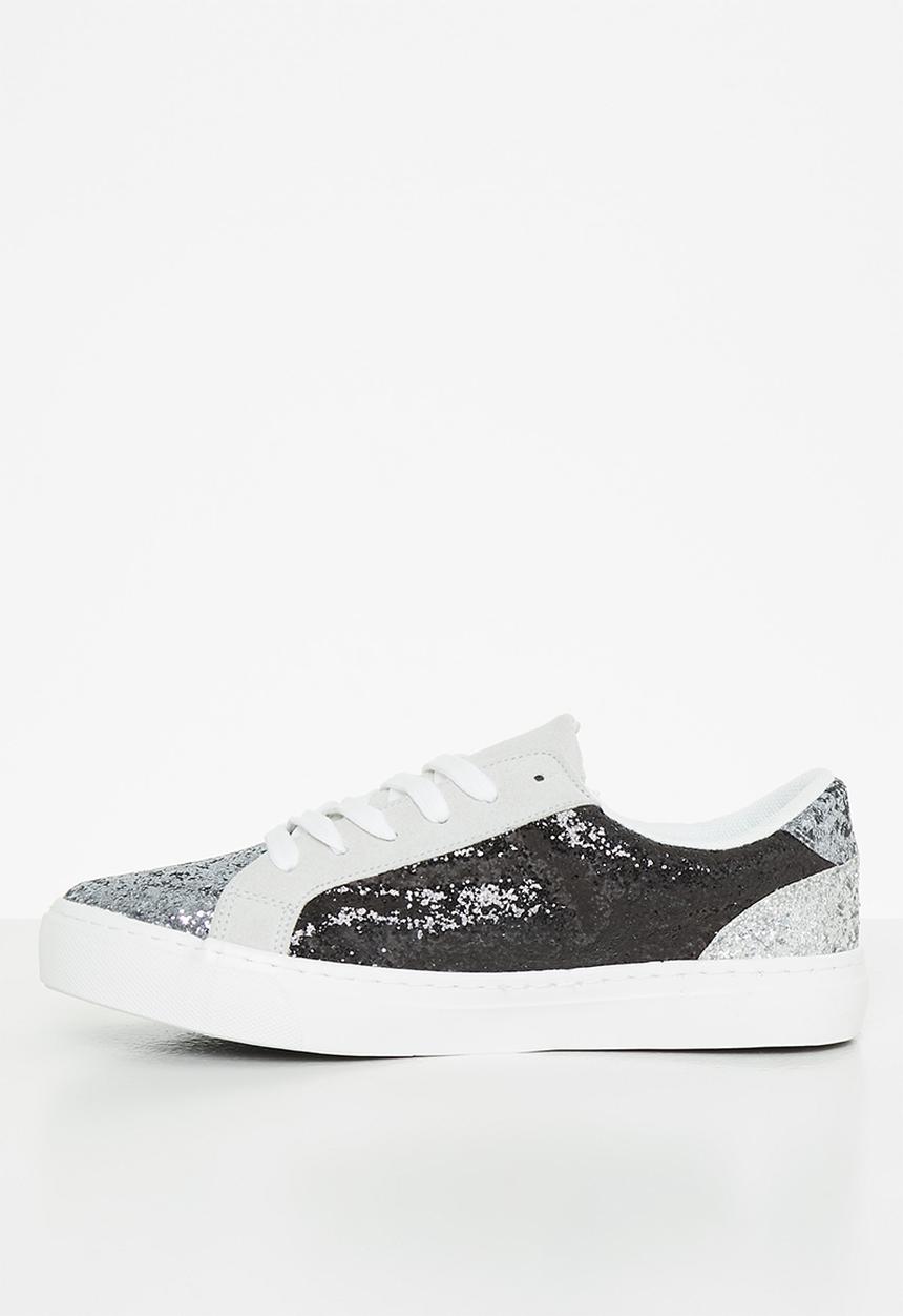 UrbanArt - Brava 27 glit sneaker - black & grey