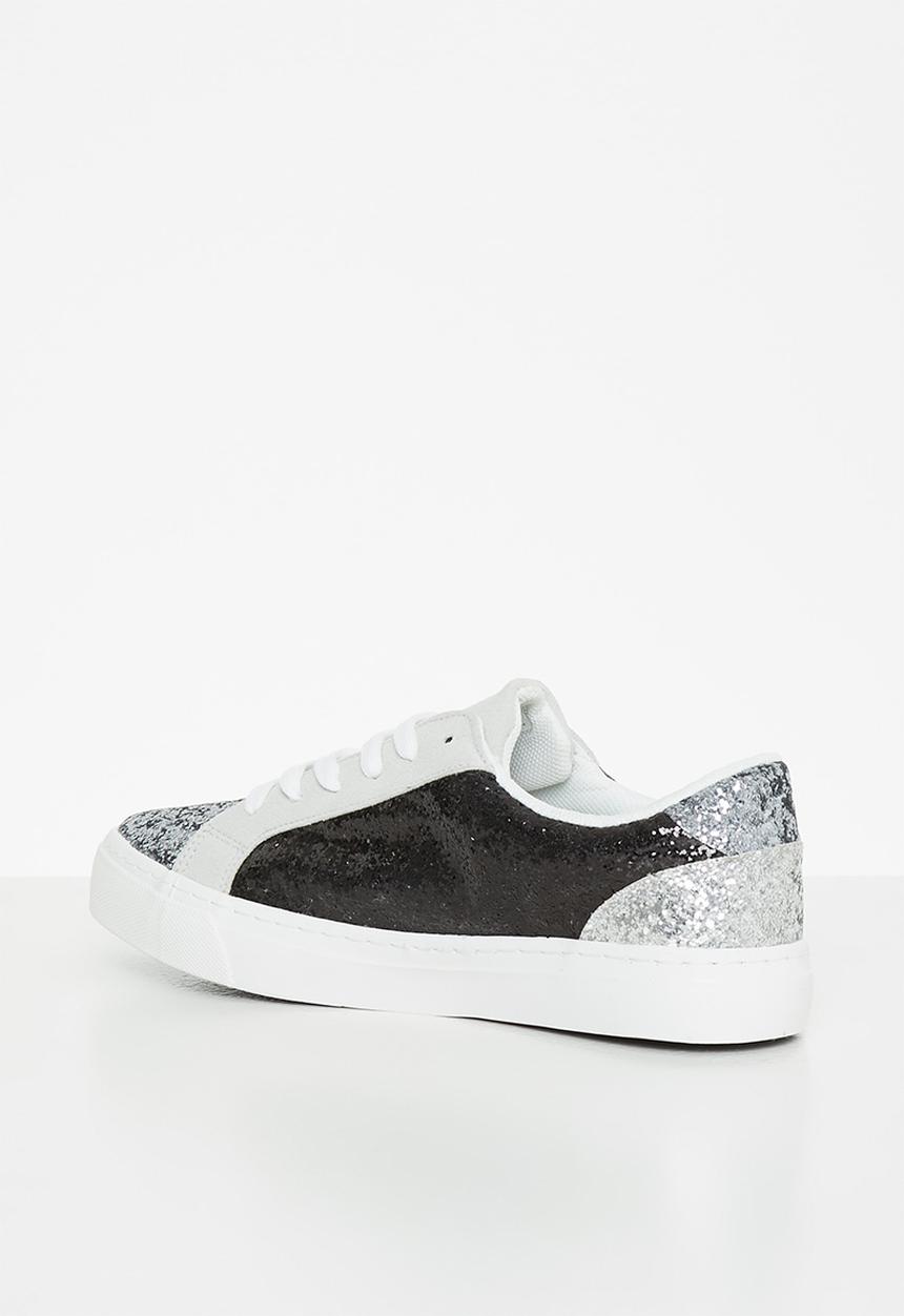 UrbanArt - Brava 27 glit sneaker - black & grey