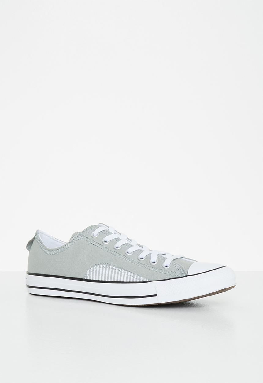 Converse - Chuck Taylor all star hickory stripe ox - slate sage/white/black