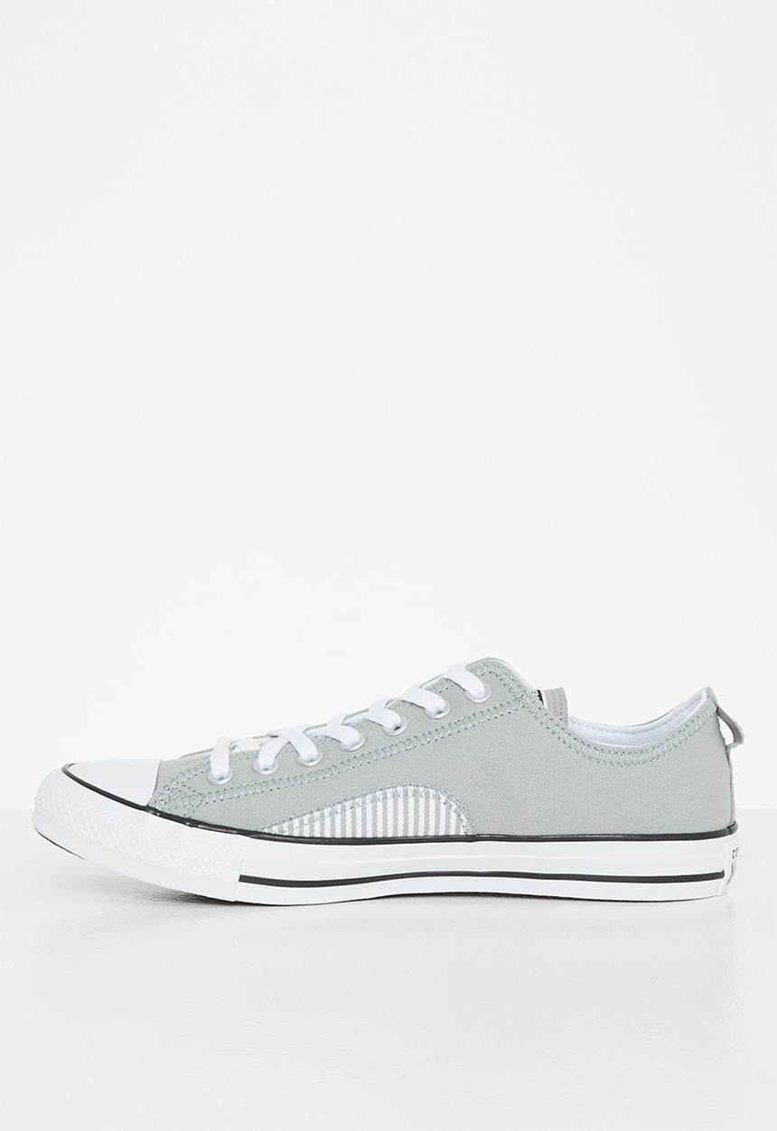 Converse - Chuck Taylor all star hickory stripe ox - slate sage/white/black
