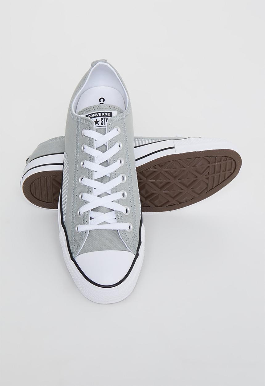 Converse - Chuck Taylor all star hickory stripe ox - slate sage/white/black