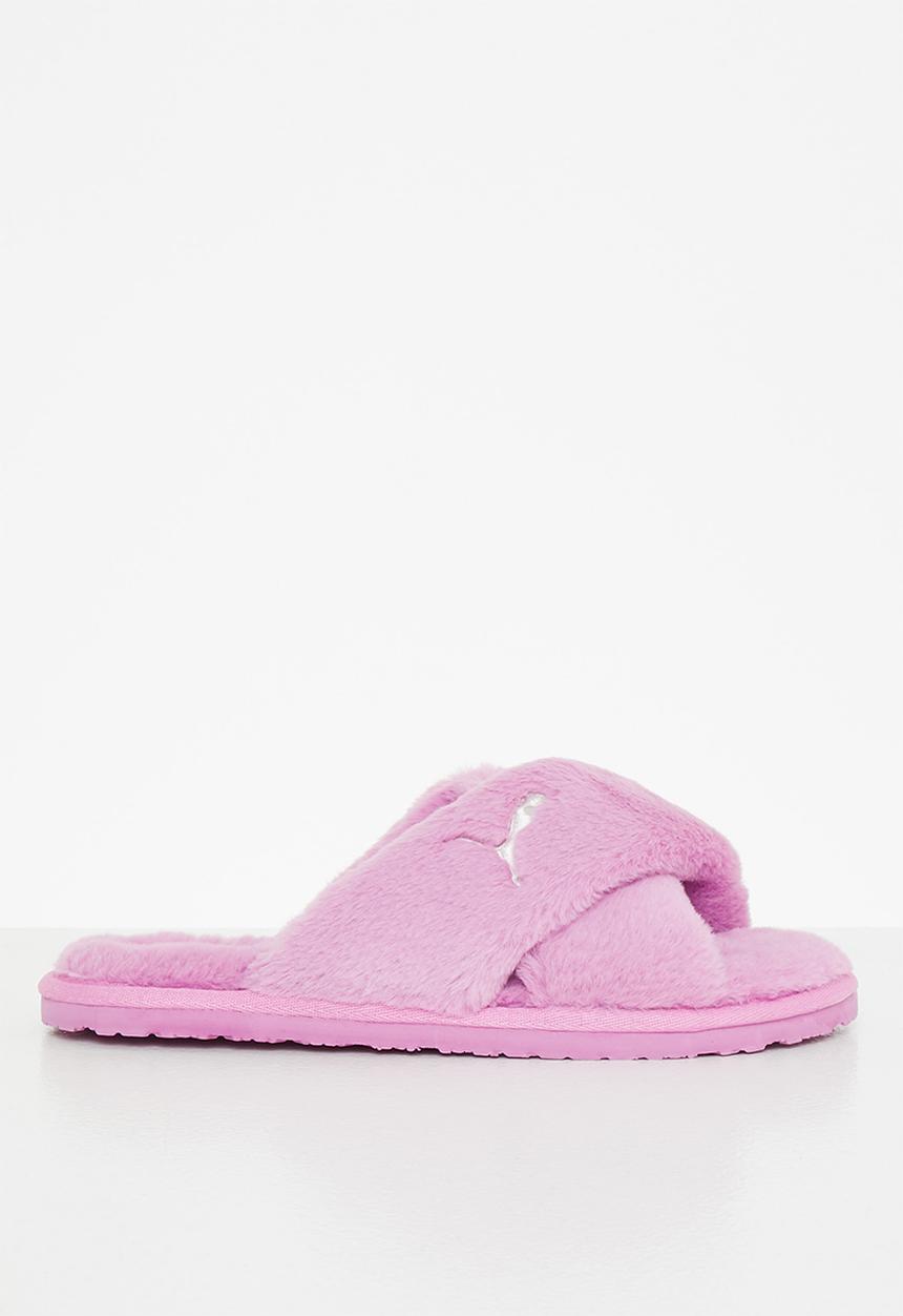 PUMA - Puma fluff x strap - opera mauve-puma white