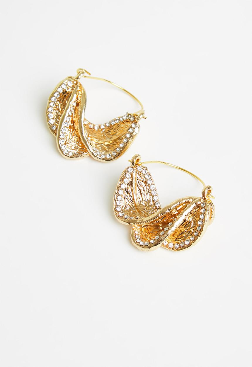 Superbalist - Kim statement earrings - gold & silver