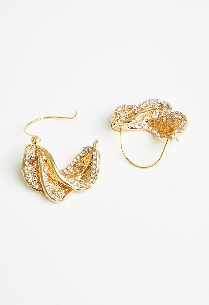 Superbalist - Kim statement earrings - gold & silver