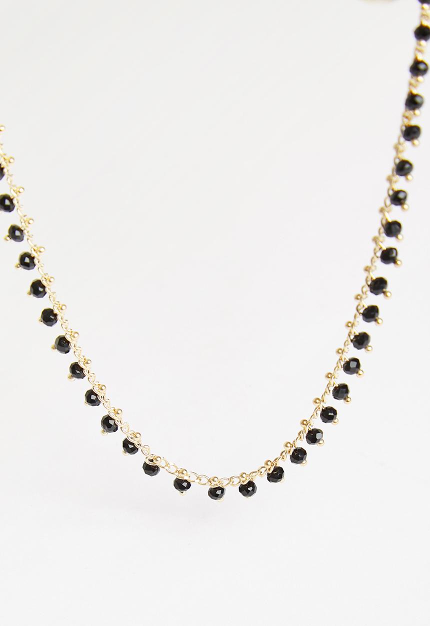 Superbalist - Helena necklace - gold & black