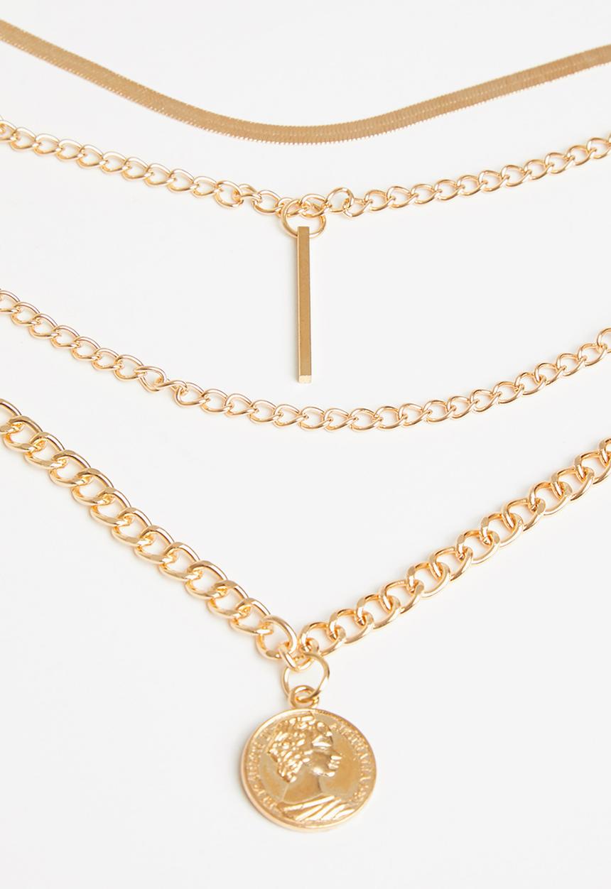 Superbalist - Heidi layered necklace - gold