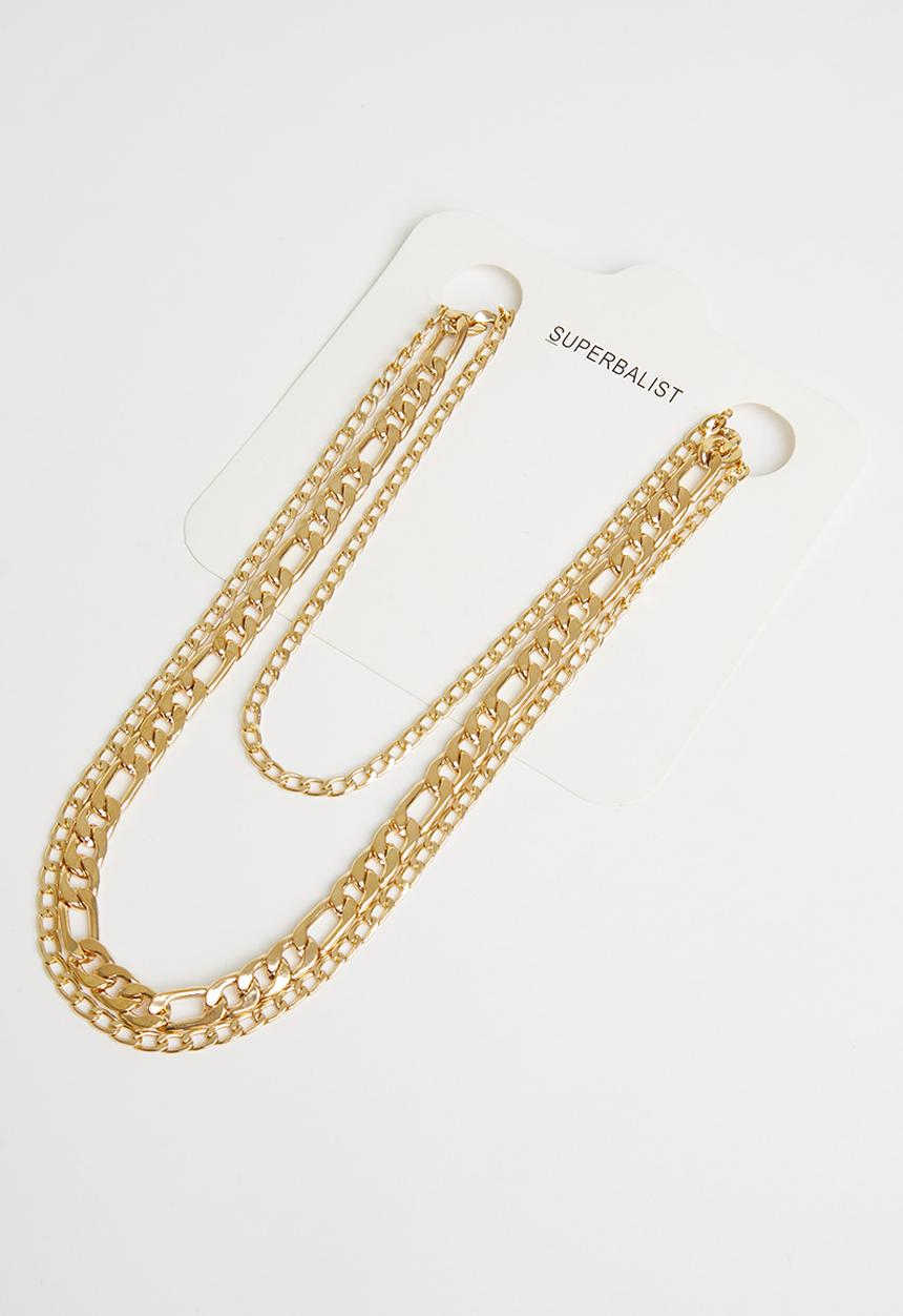 Superbalist - Selina layered necklace - gold