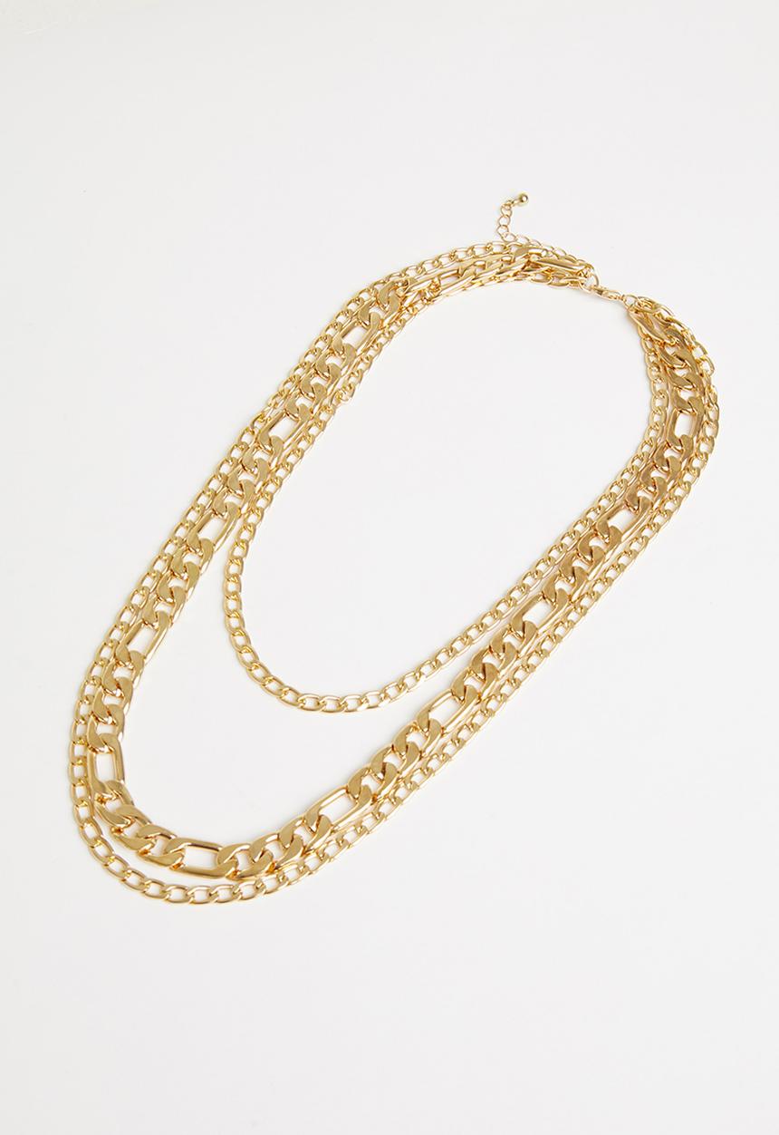 Superbalist - Selina layered necklace - gold