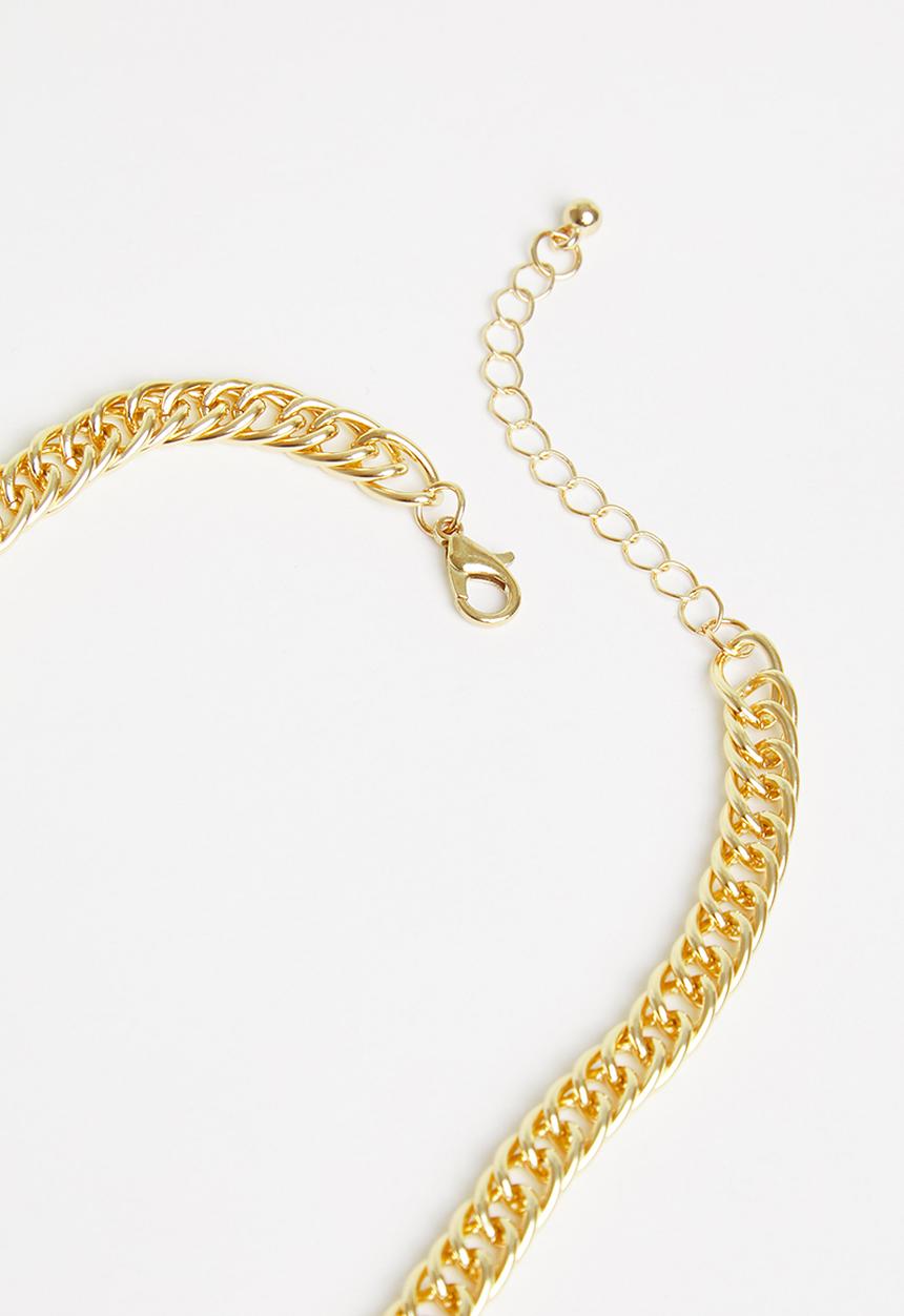 Superbalist - Coin charm pendant necklace - gold
