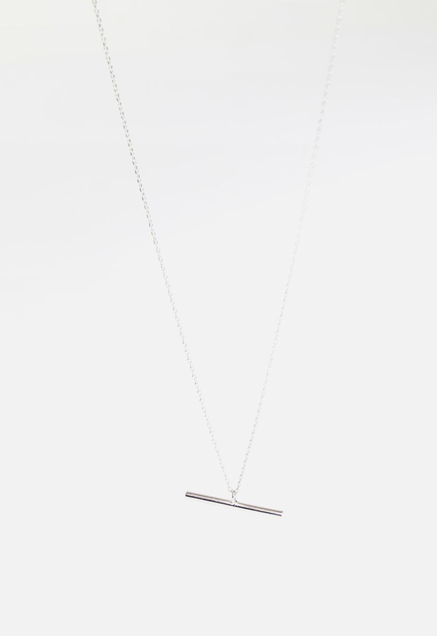 Superbalist - T-bar necklace - silver