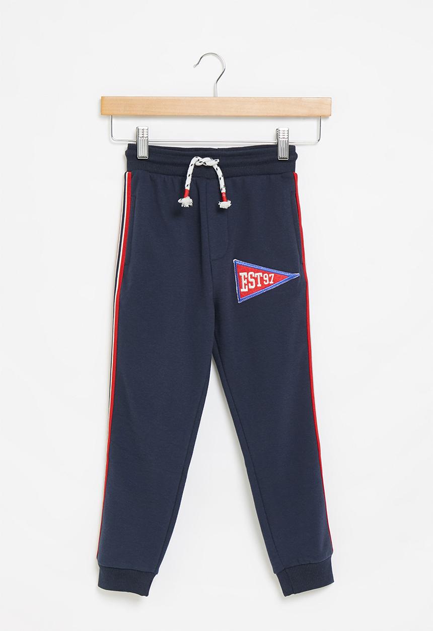 MINOTI - Jogger with contrast tipping - navy