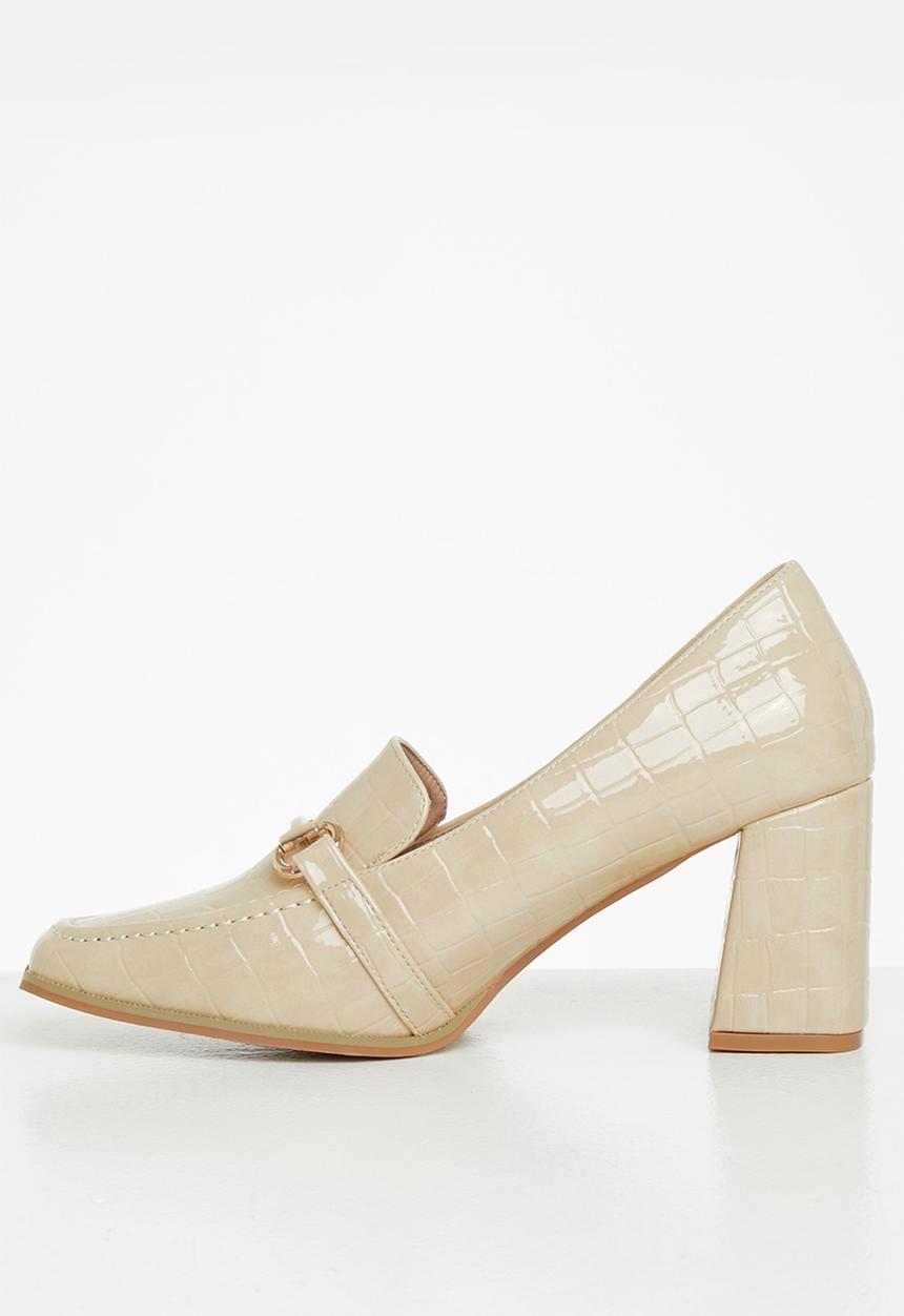 Superbalist - French closed block heel - neutral