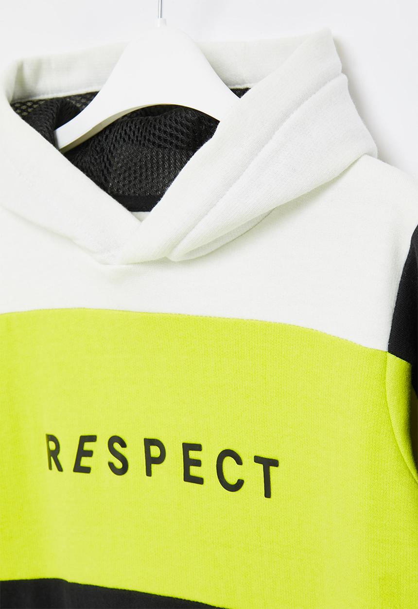 MINOTI - Teen boys respect hoodie - multi