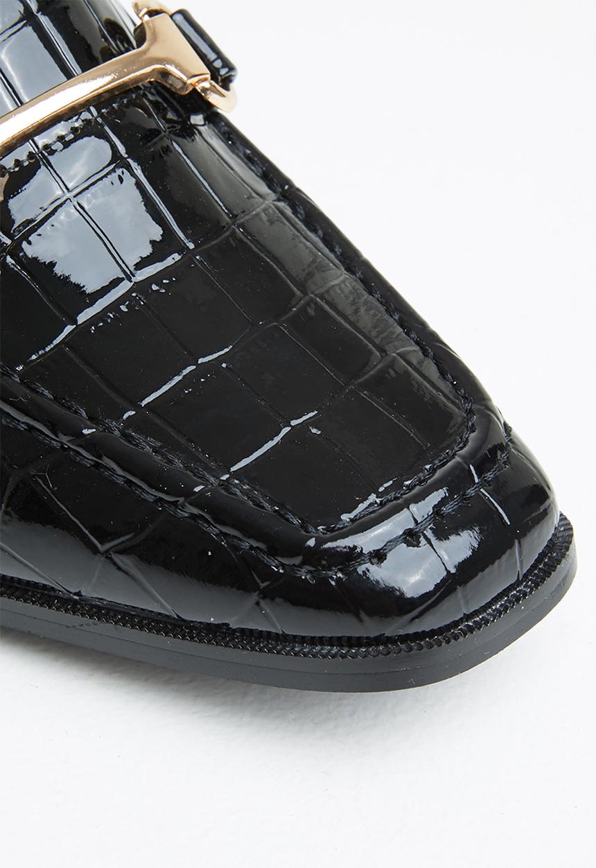 Superbalist - French closed block heel - black