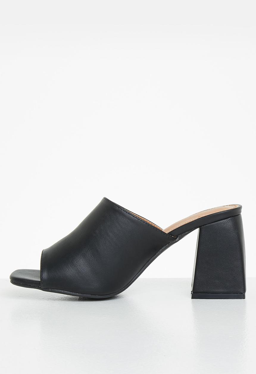 Superbalist - New york mule - black