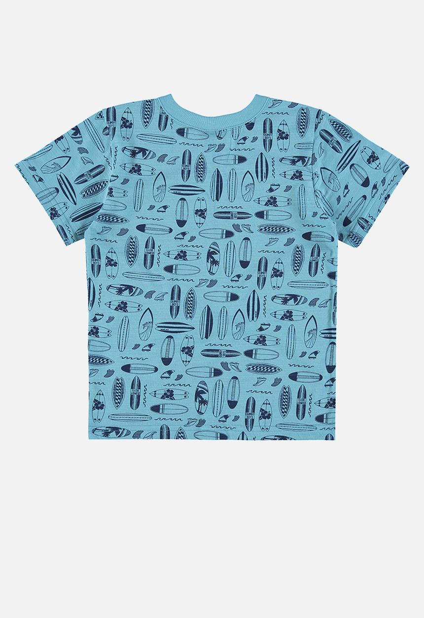 Quimby - Single jersey T-shirt - blue