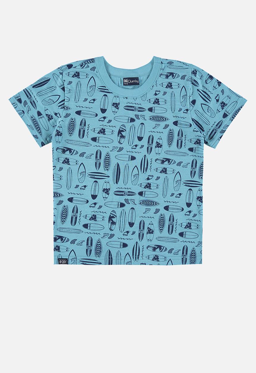 Quimby - Single jersey T-shirt - blue