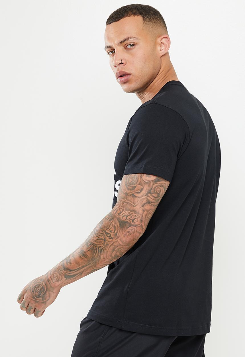 adidas Performance - M bl sj t - black & white