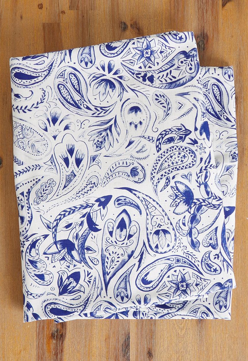 Sixth Floor - Marina tablecloth - blue