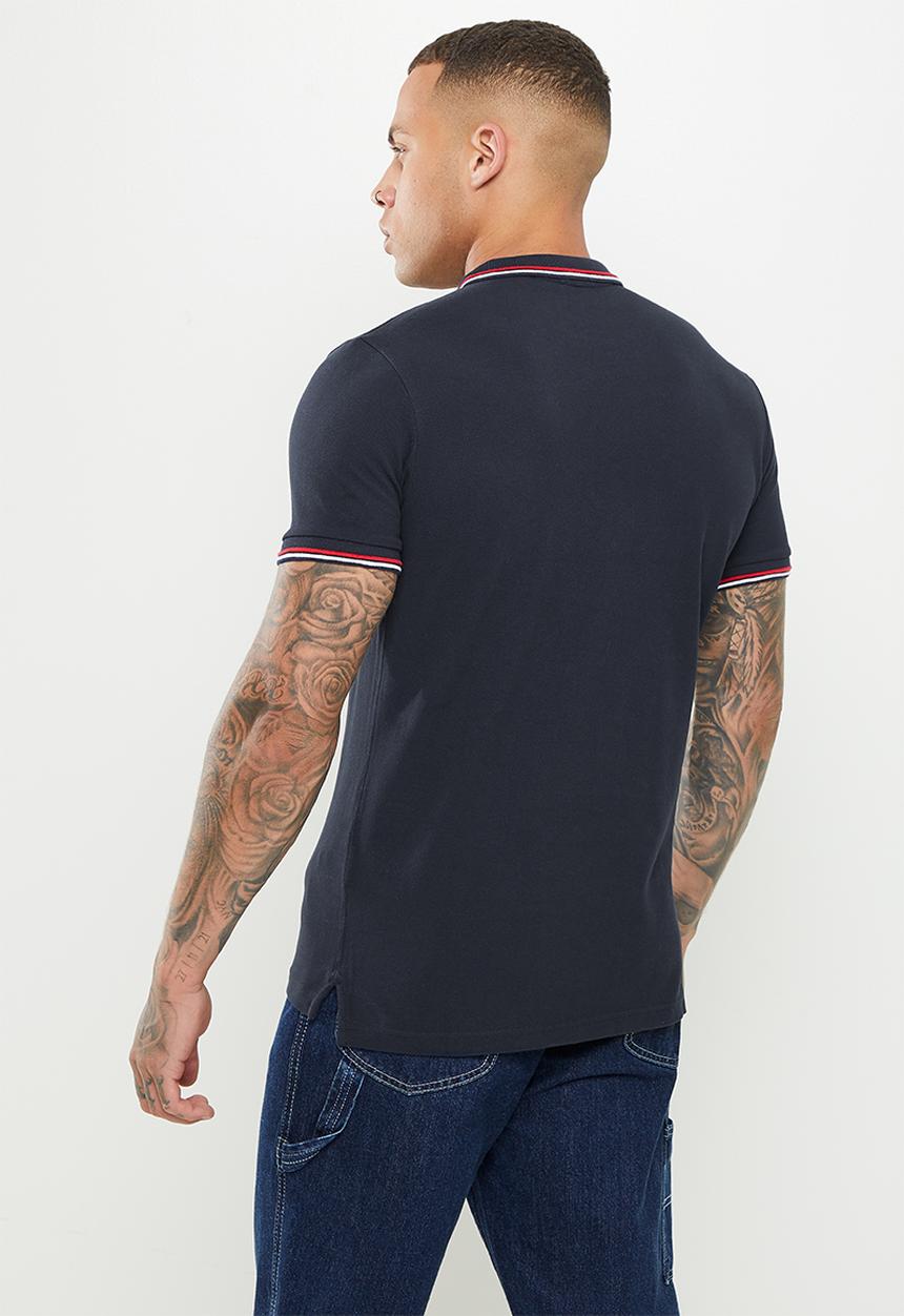 Superdry. - Superdry code polo shirt - deep navy