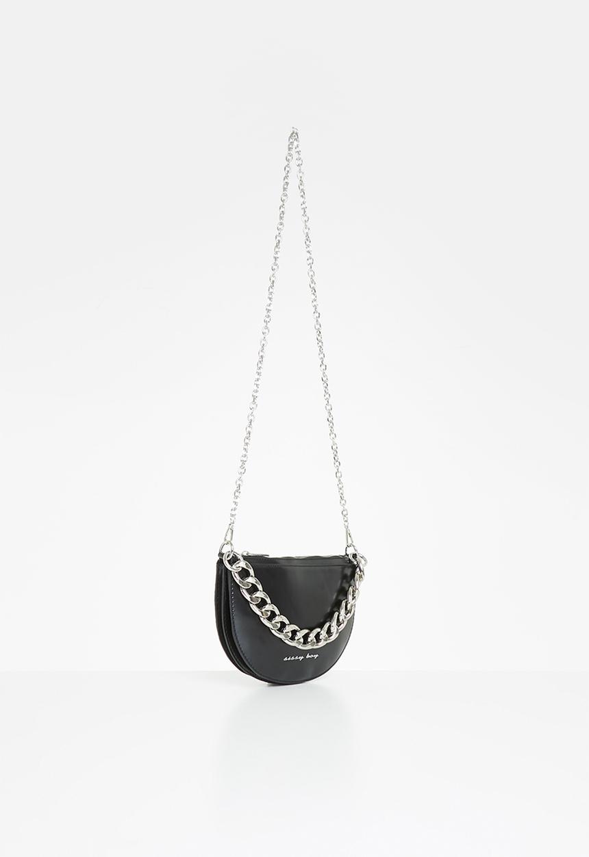 SISSY BOY - Chain crossbody - black