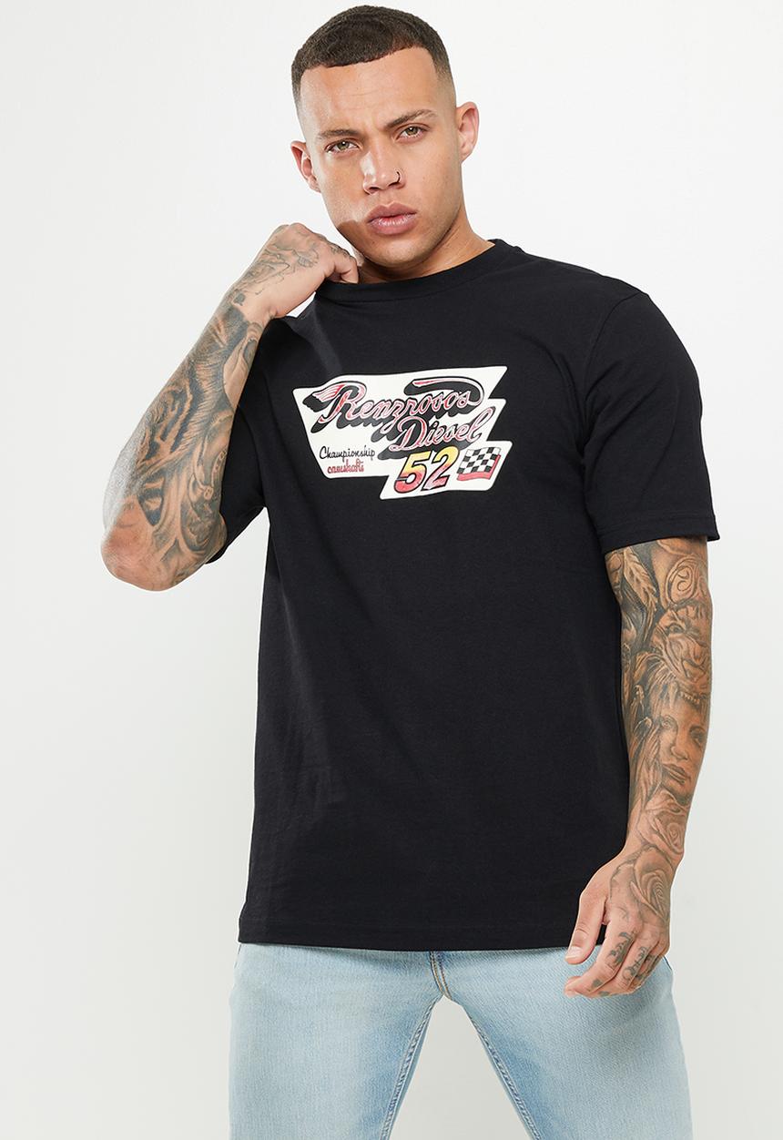 Diesel  - T-just-c15 short sleeve tee - black