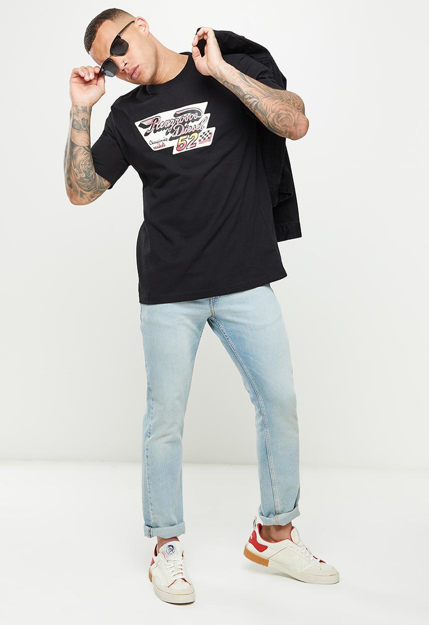 Diesel  - T-just-c15 short sleeve tee - black