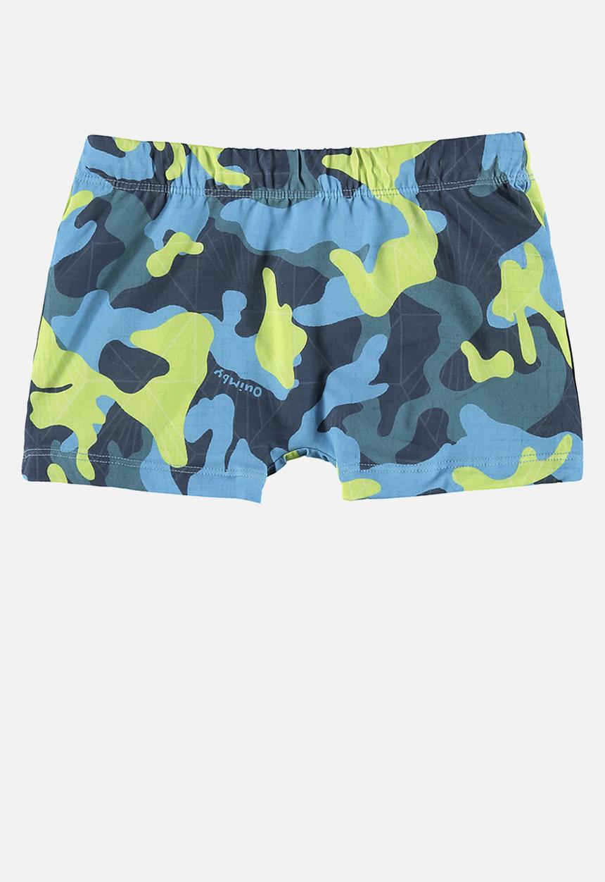 Quimby - Upf 50+ sun protection swim trunks - blue