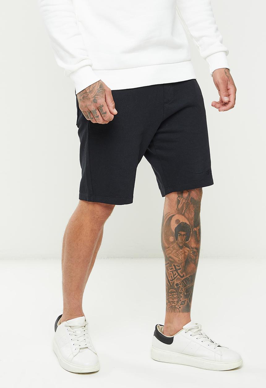 Only & Sons - Onsdon reg sweat shorts - black