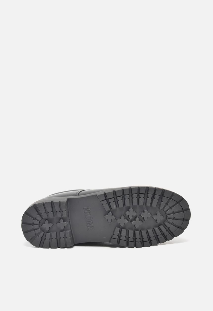 Bronx - Pluto youth action lace up - black